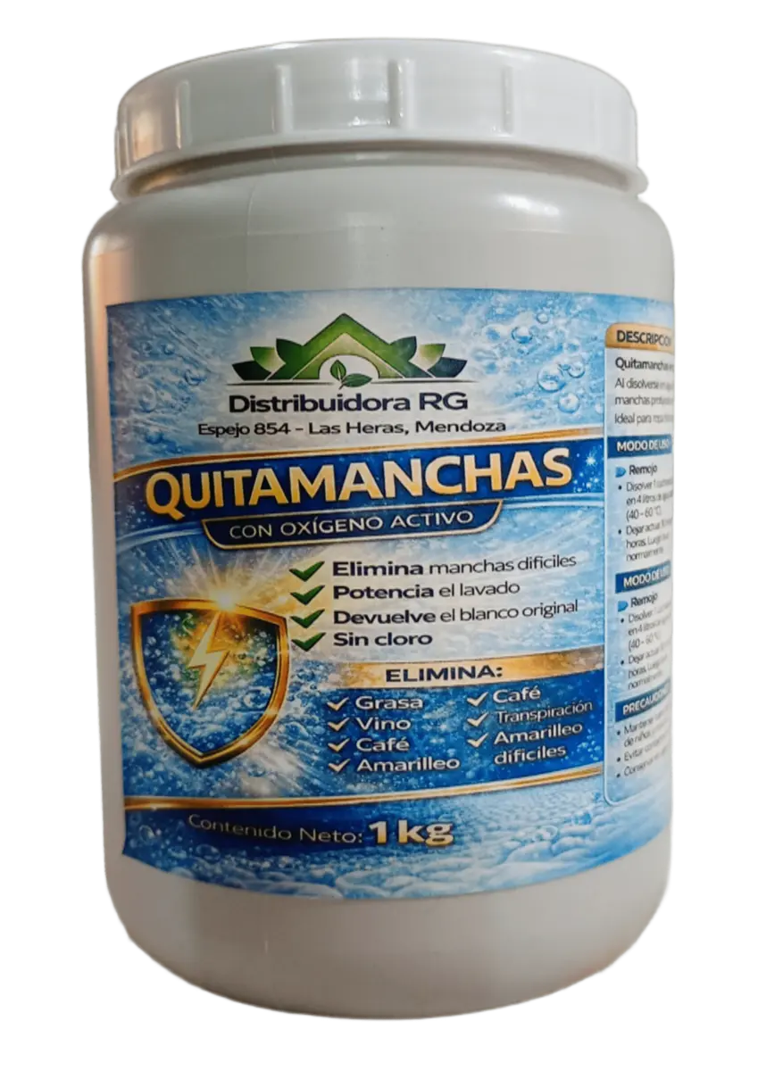Quitamanchas con oxígeno activo 1 kilogramo