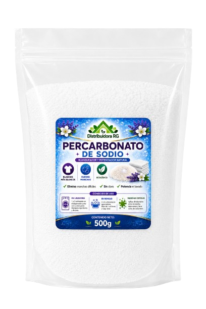 Percarbonato De Sodio 500gr. | Oxígeno Activo Para Limpieza Y Quitamanchas