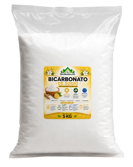 Bicarbonato de Sodio 5 Kg – Limpieza, Desodorización y Hogar