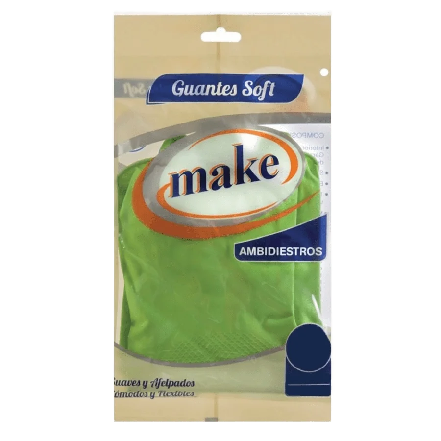 Guante Make verde ch, md, gr, xg - Make