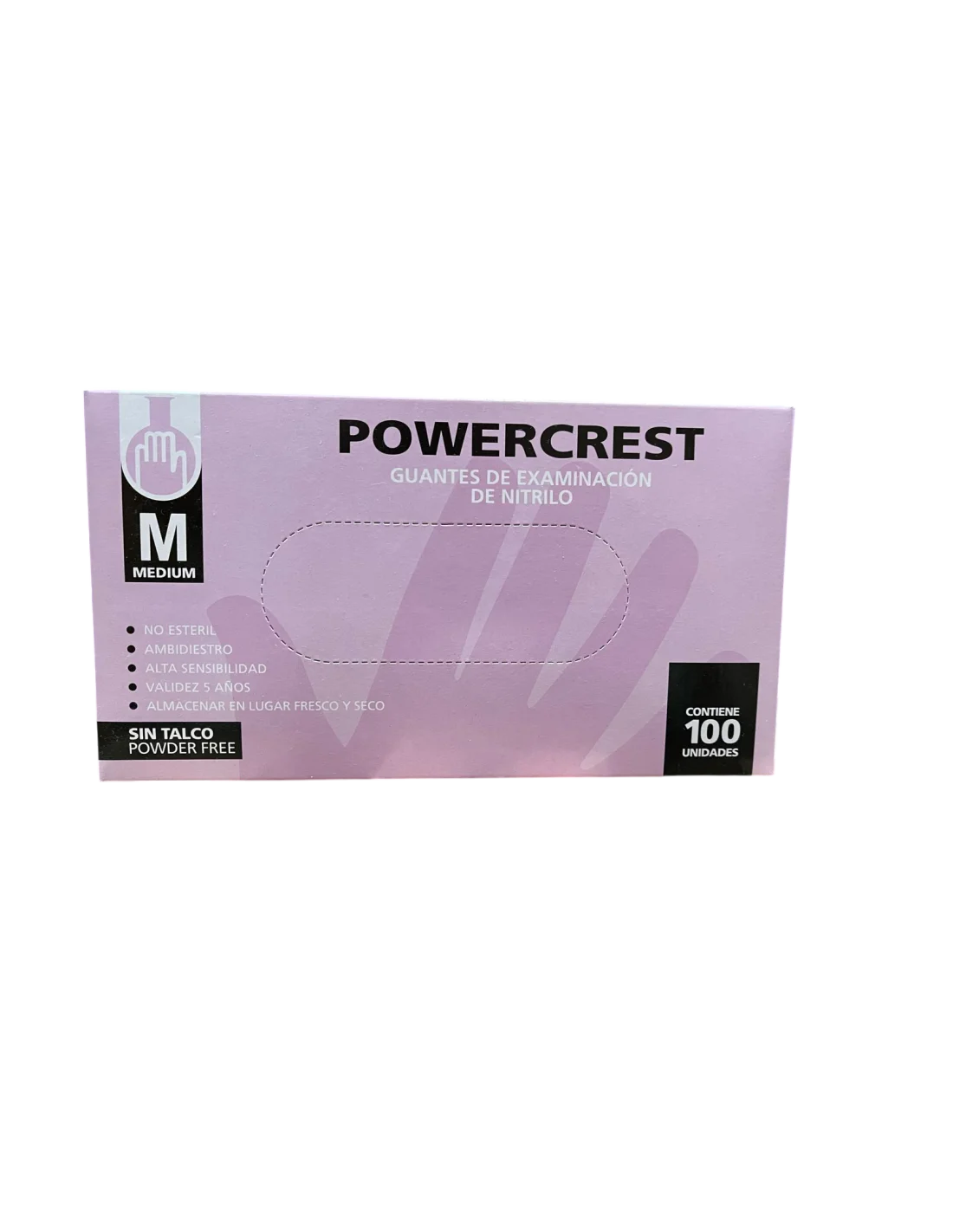 Caja de 100 unidades guante  Nitrilo "S, M, G, XG"