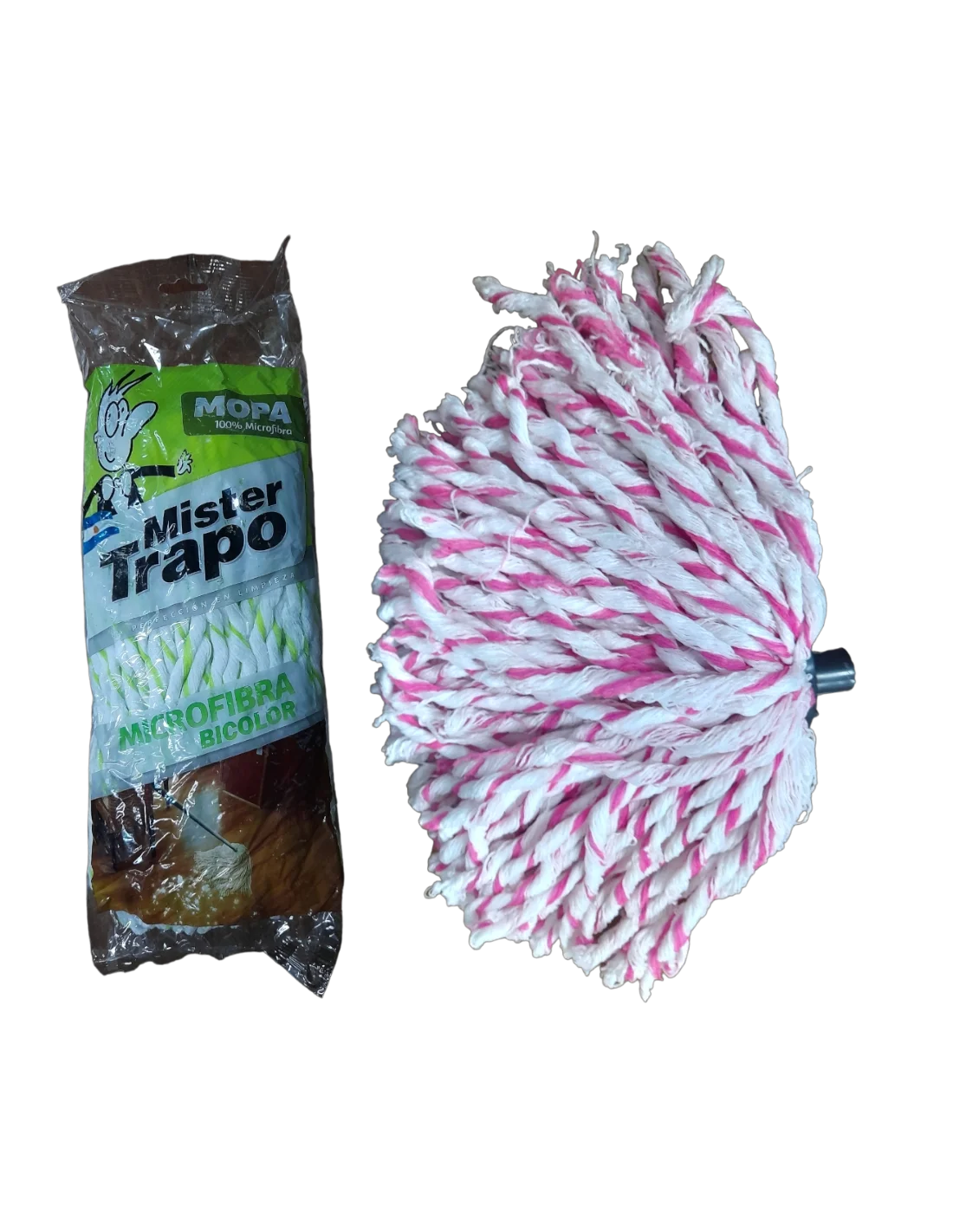 Mopa microfibra bicolor - Mr. Trapo
