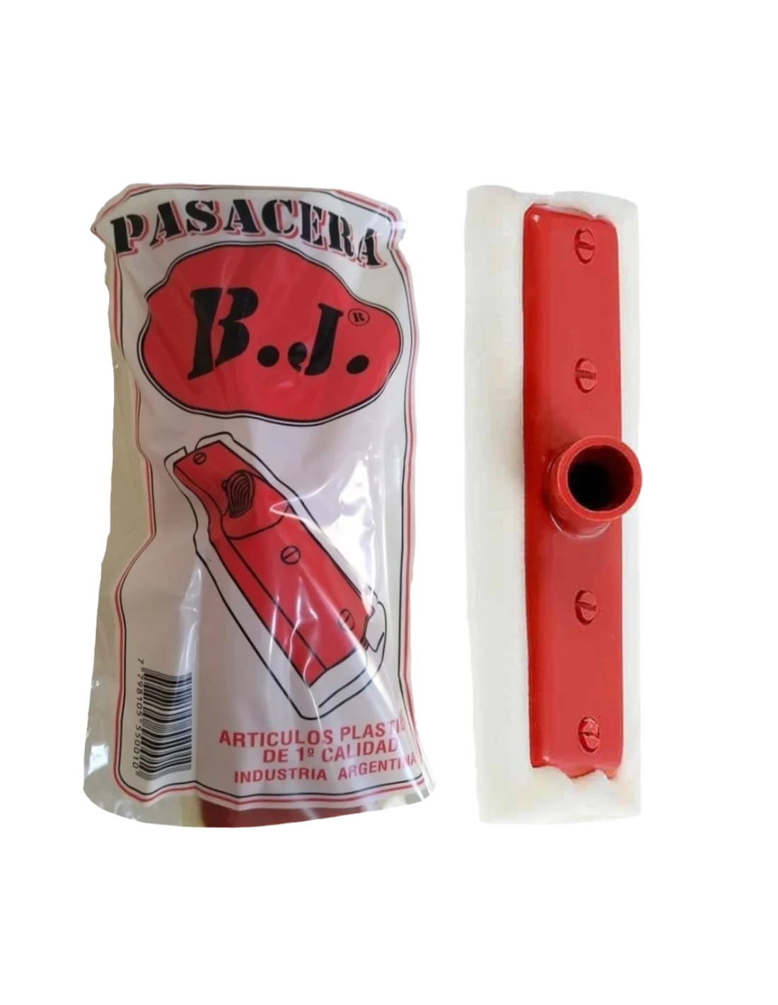 Pasacera plástico con rosca