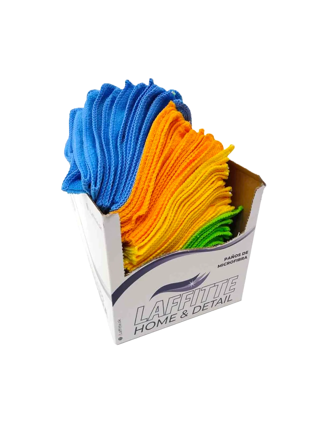 Paño de microfibra 28 por 28cm por 50u.
