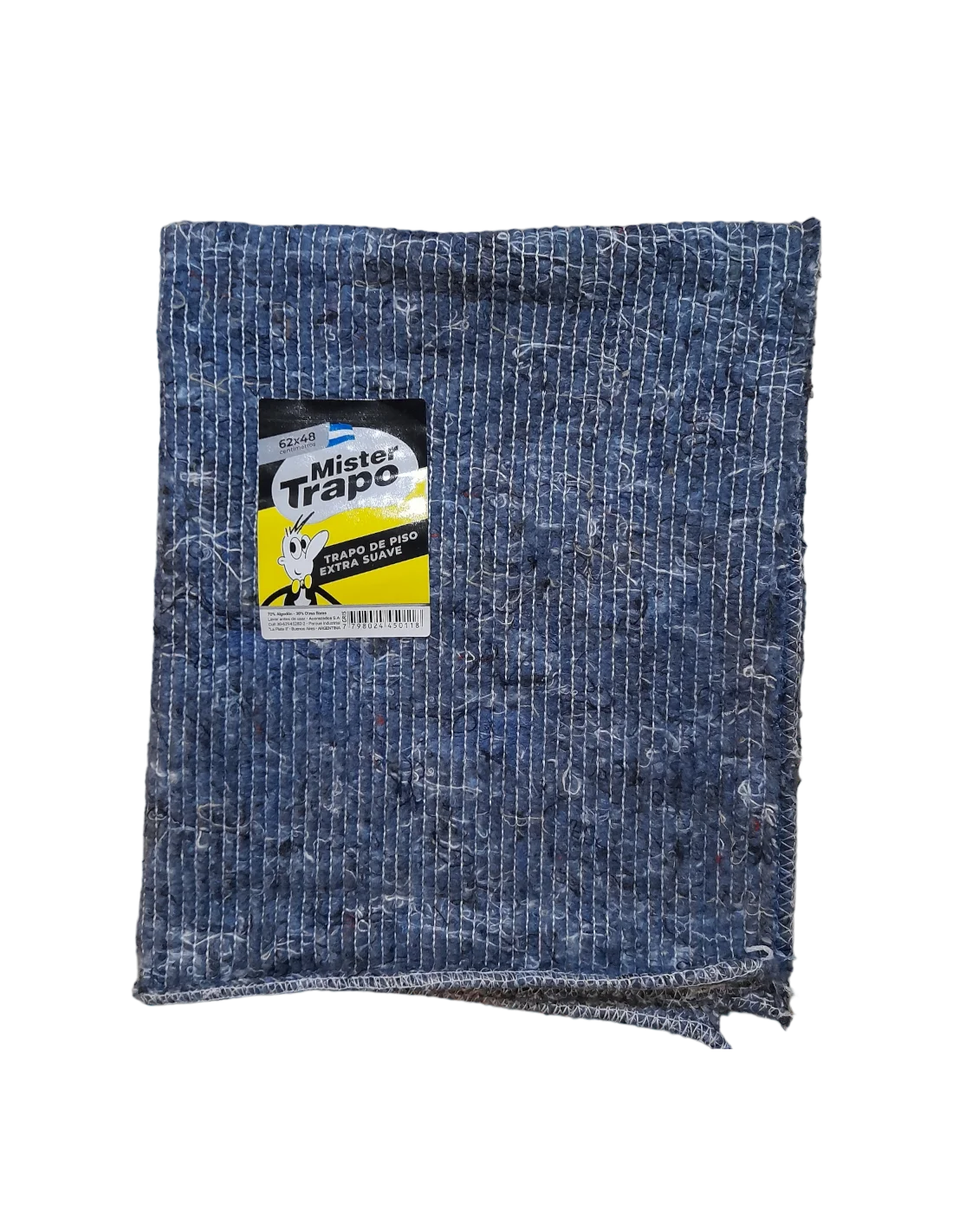 Trapo De piso extra mr. suave gris 48 por 62 - Mr. Trapo