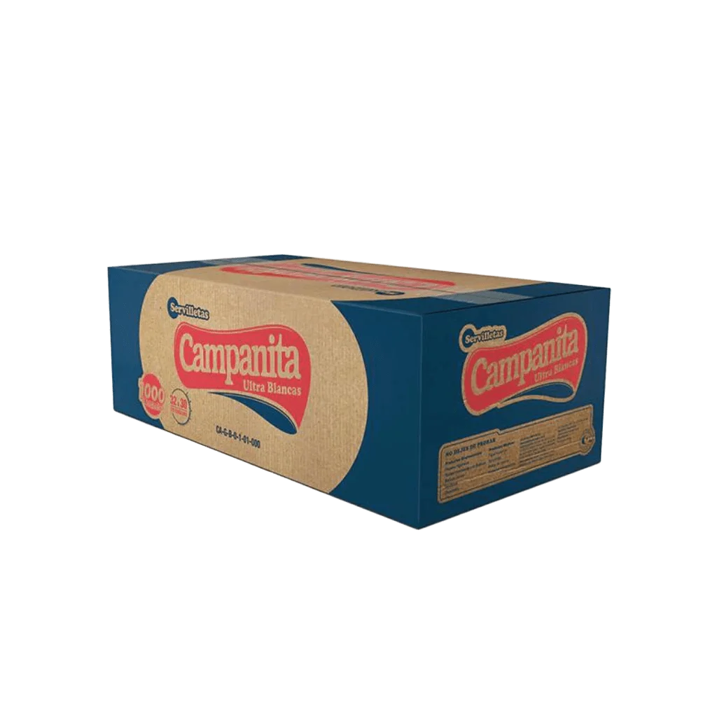 Servilletas Campanita 32 por 30 Cms.