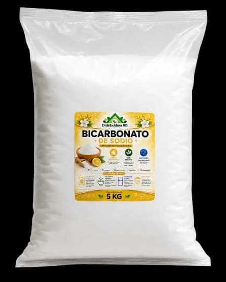 Bicarbonato de Sodio 5 Kg – Limpieza, Desodorización y Hogar