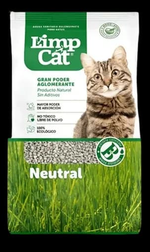Arena Sanitaria Para Gatos LimpCat Aglomerante 5kg