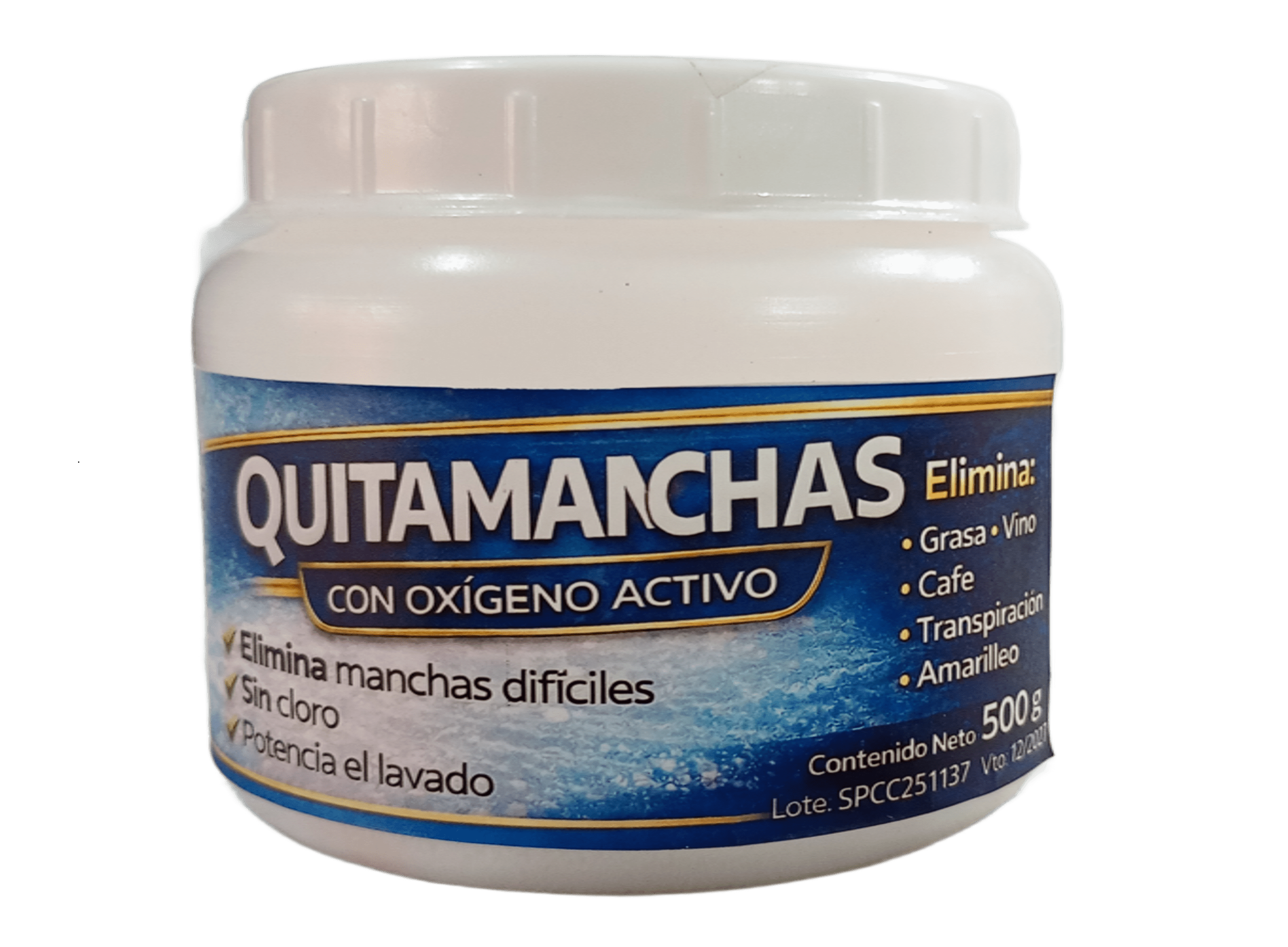 Quitamanchas con oxígeno activo 500 gramos