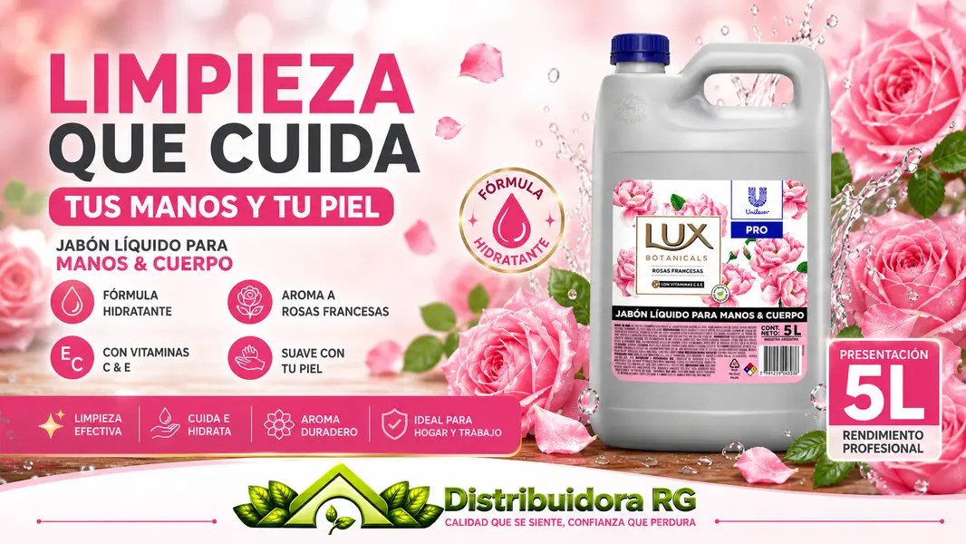 Jabón Líquido para Cuerpo LUX