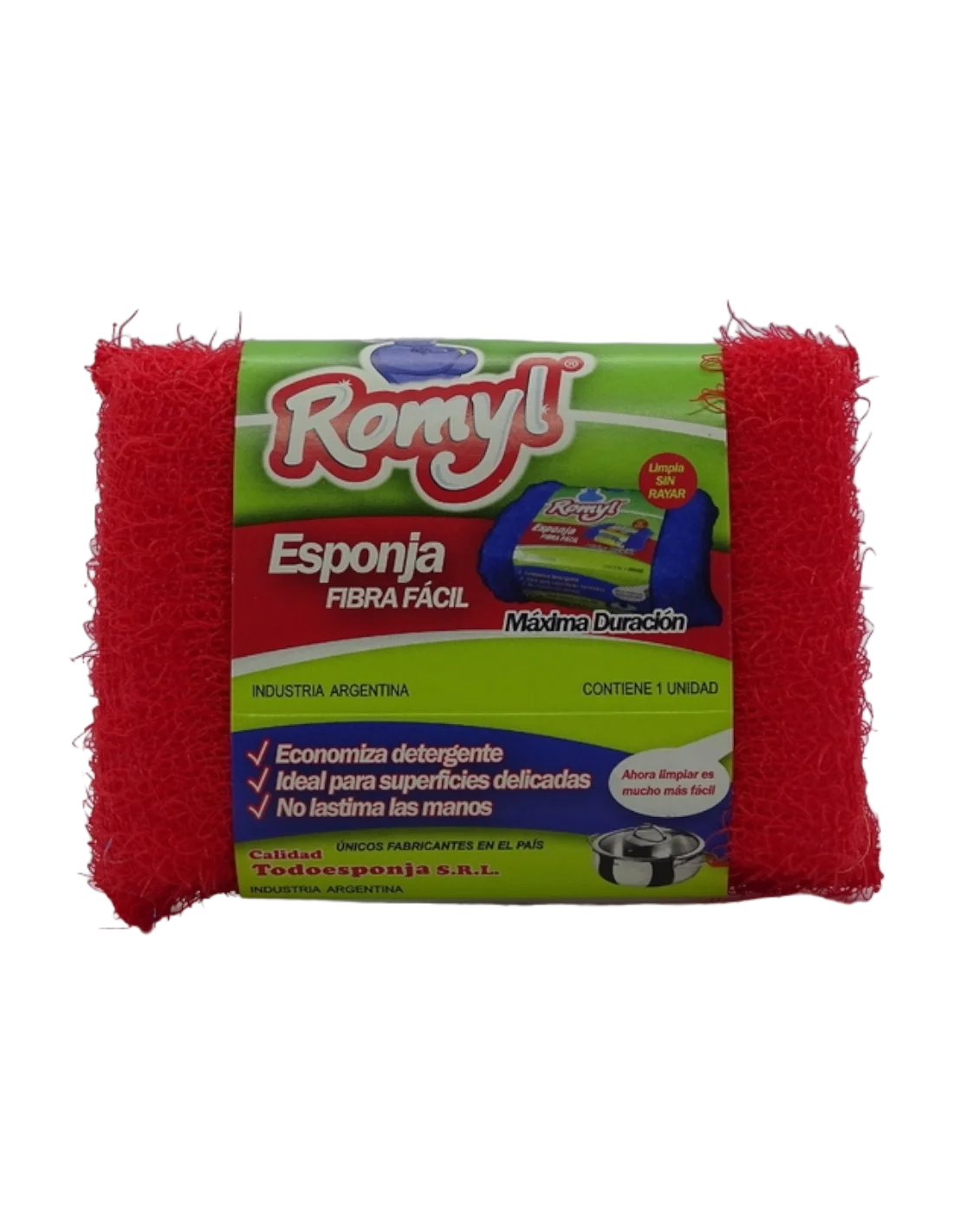 Esponja Fibra delicada - Romyl