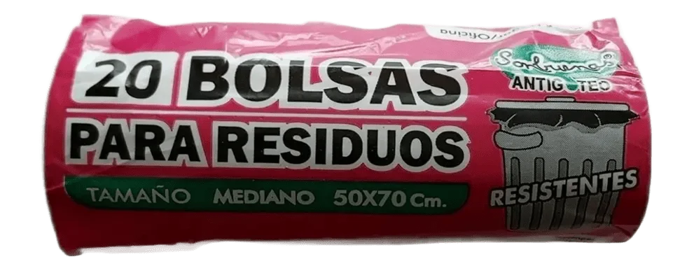 Bolsa De residuos 20 unidades 50 por 70