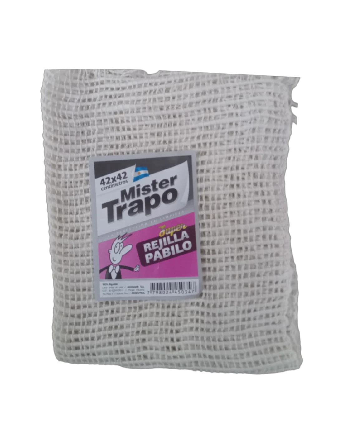 Rejilla Pabilo Super Mr. Trapo 32 por 42cm