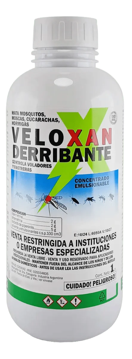 VeloXAN DERRIBANTE Cipermetrina 1Lt